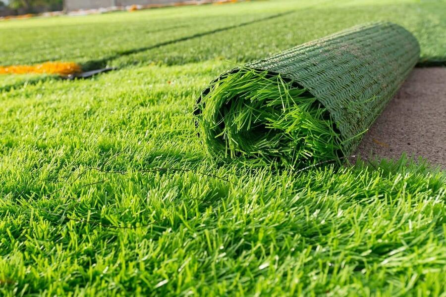 Commercial Synthetic Grass Installation