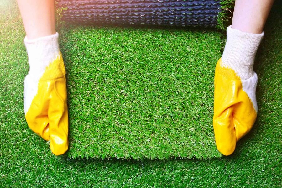 Residential Synthetic Grass Installation